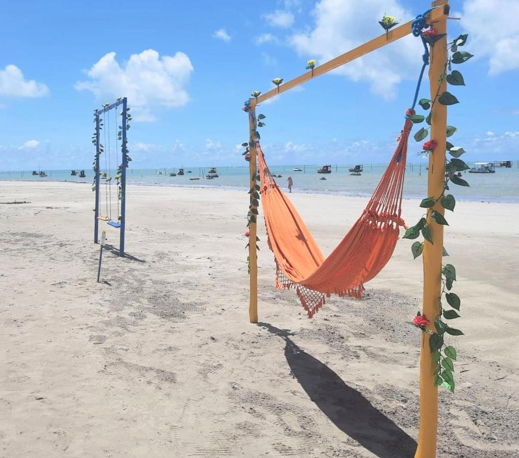 Msflats Paripueira Praia Wifi Ar Cozinha E Varanda Nascente C Rede Bagian luar foto