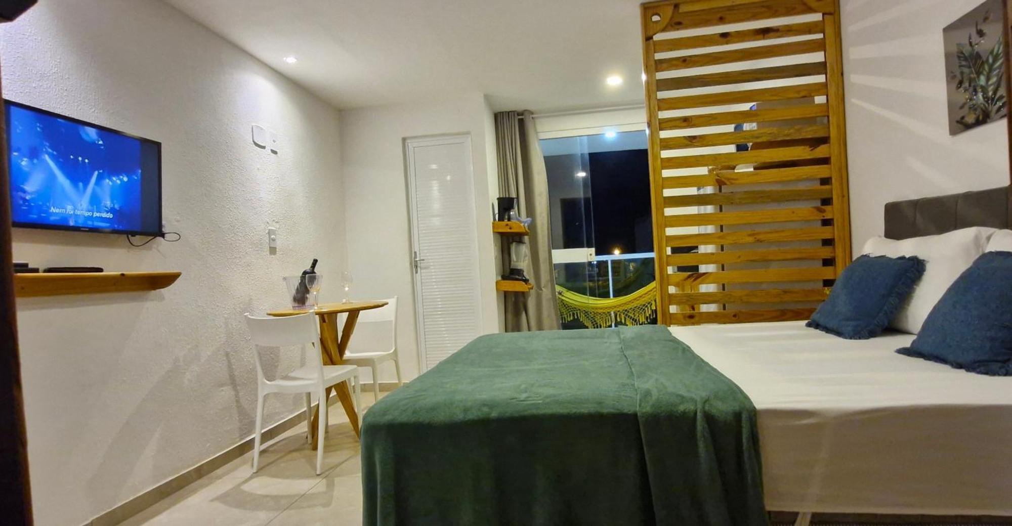 Msflats Paripueira Praia Wifi Ar Cozinha E Varanda Nascente C Rede Bagian luar foto