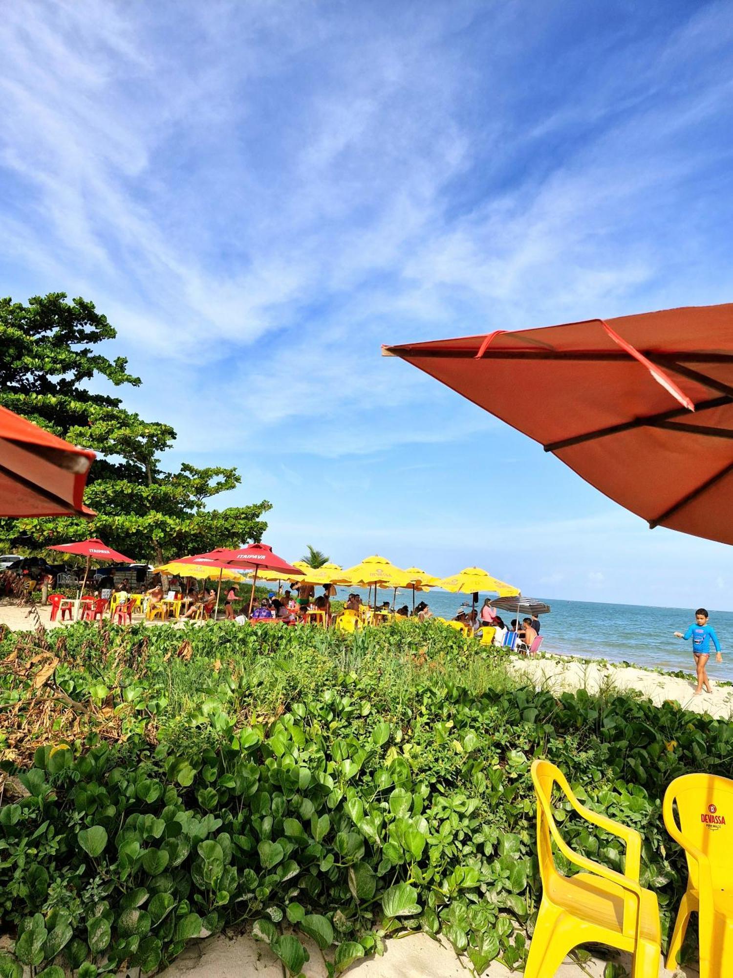 Msflats Paripueira Praia Wifi Ar Cozinha E Varanda Nascente C Rede Bagian luar foto