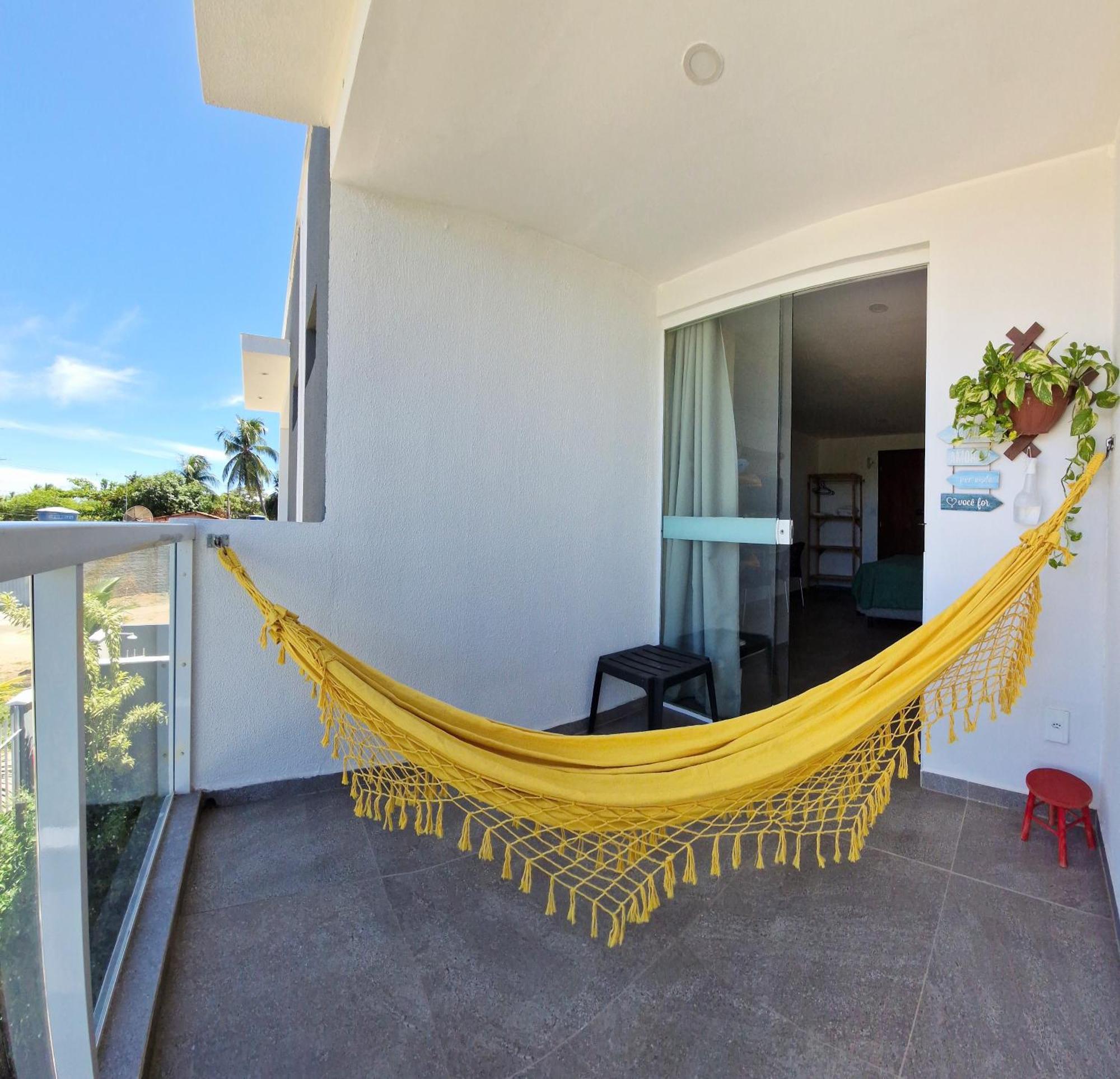 Msflats Paripueira Praia Wifi Ar Cozinha E Varanda Nascente C Rede Bagian luar foto