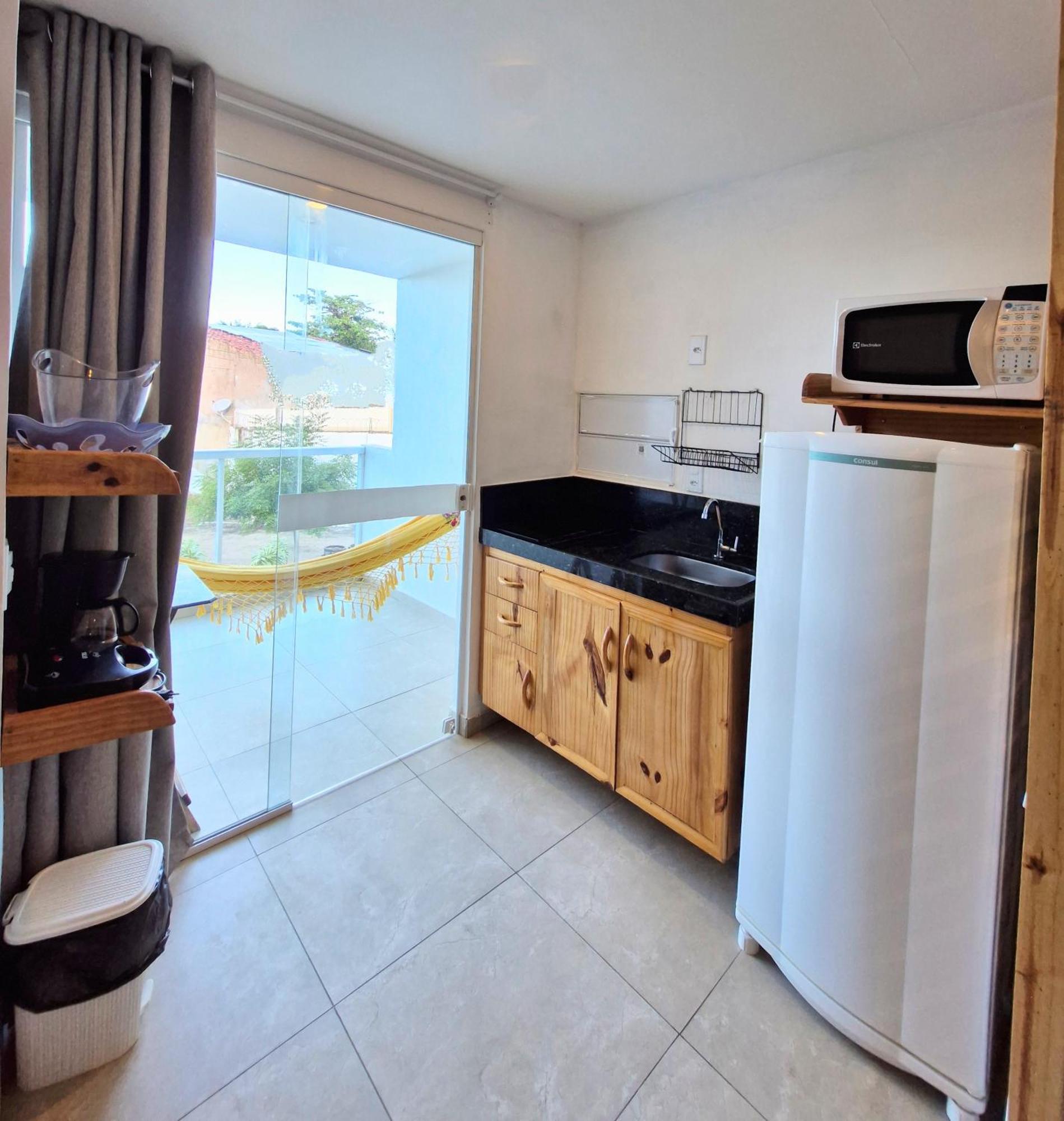Msflats Paripueira Praia Wifi Ar Cozinha E Varanda Nascente C Rede Bagian luar foto